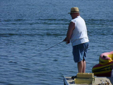 Walled Lake fishing Oakland